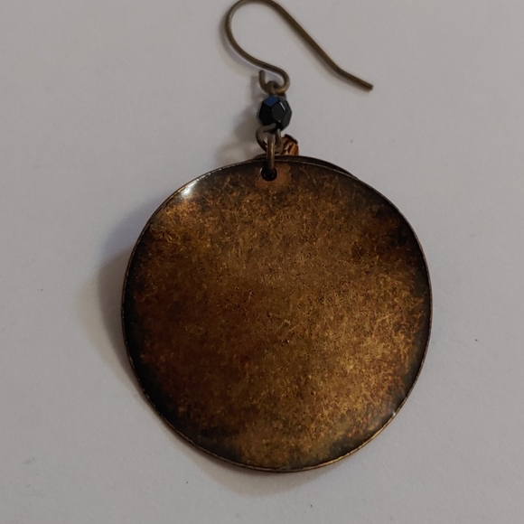 Cheetah print earings - Picture 2 of 4